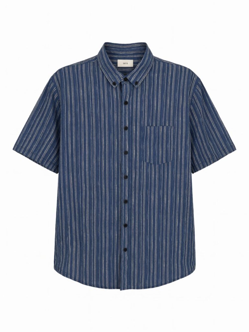 Onia Blue Striped Shirt L